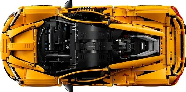 Napreden set za gradnjo McLaren P1 LEGO Technic, 42172, oranžen