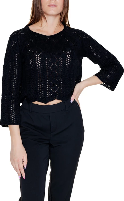 Pletenine Vero Moda, črna