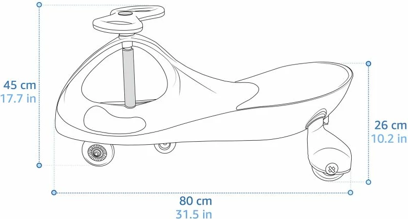 Igrače skuter za otroke Meteor, moder