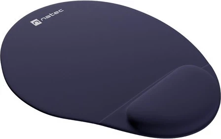 Mauspad z oporo za zapestje Natec Marmot, temno moder
