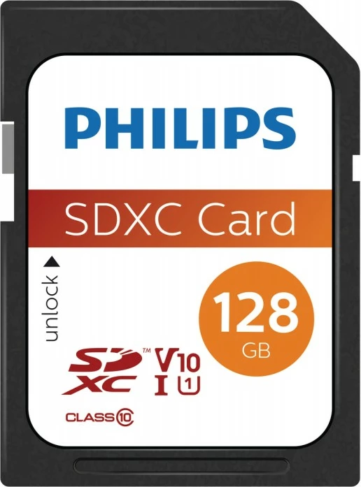 Kartica za pomnilnik 128GB SDXC, Class 10 UHS‑I U1 Philips Kartica za pomnilnik 128GB SDXC, Class 10 UHS‑I U1 Philips