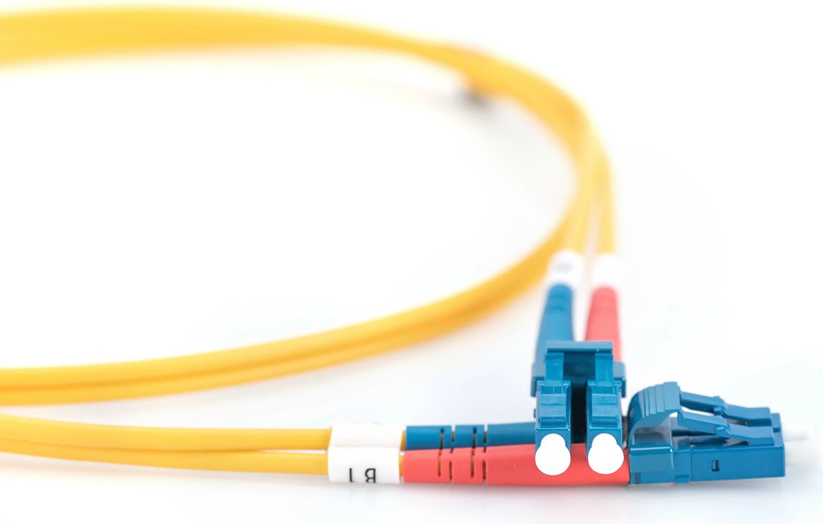 Optični kabel singlemode OS2 LC/LC, 1 m, rumen - Digitus