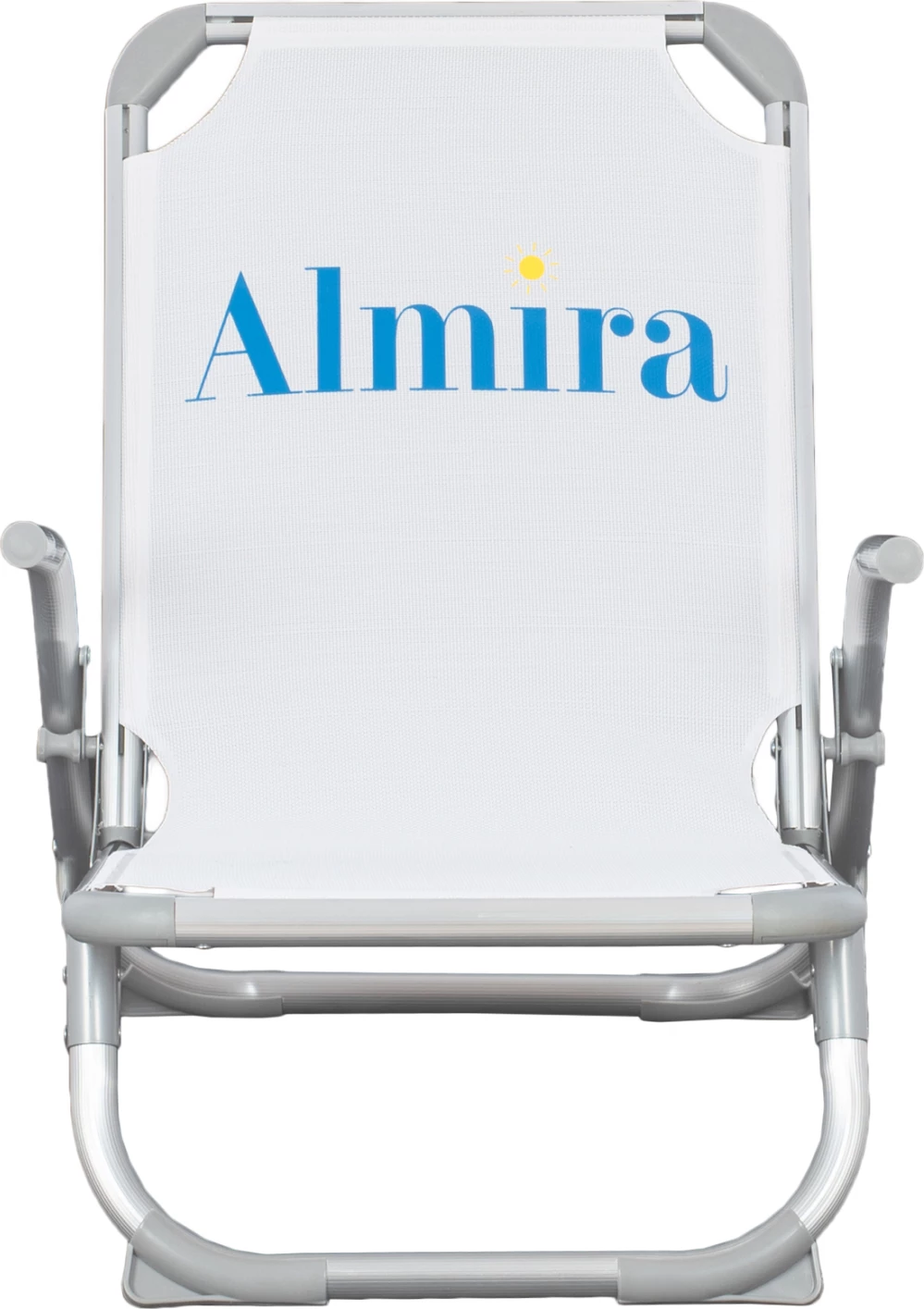 Stol za plažo FH5053.03 težki tip bel aluminij 56x70x66 cm