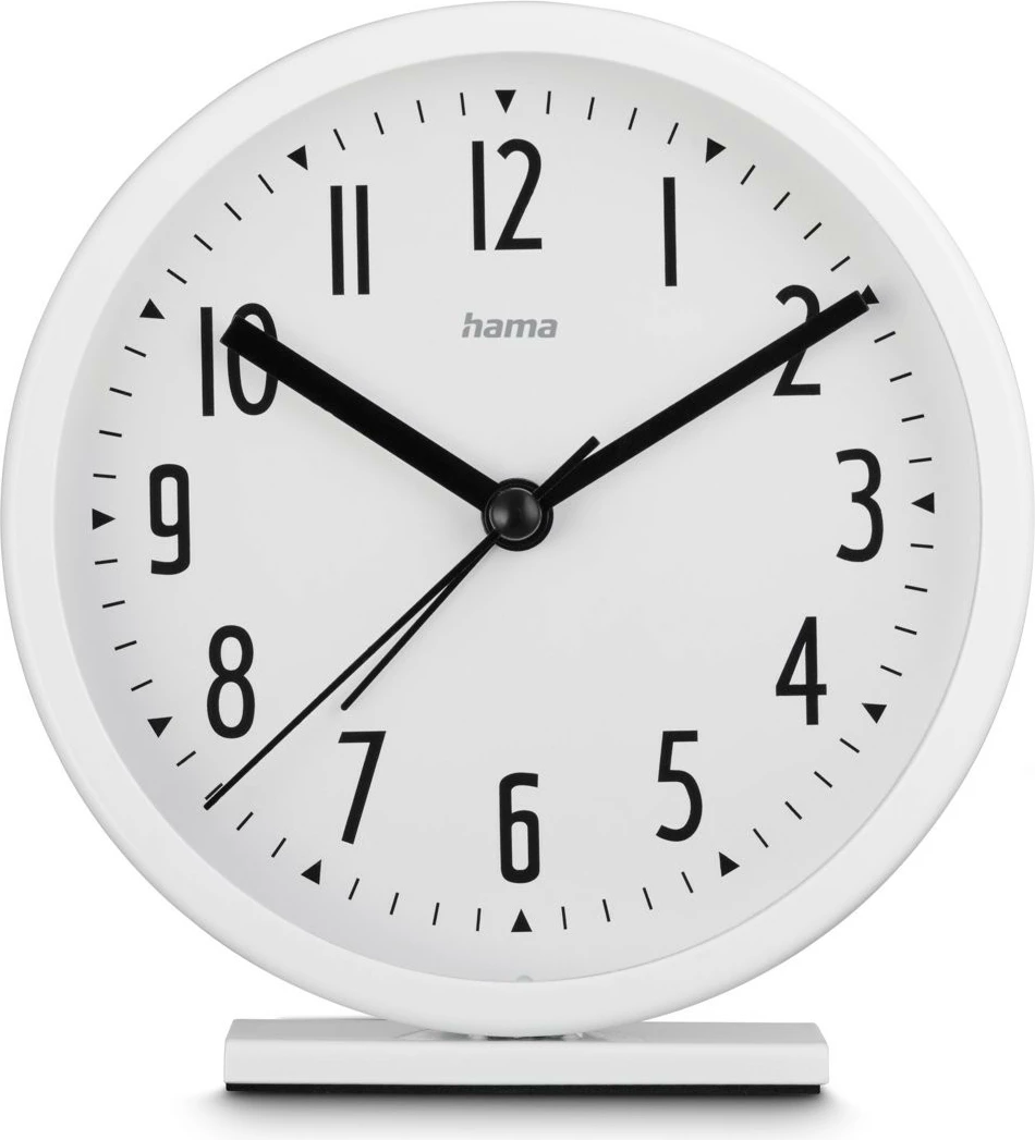 Alarmna ura Hama Skye, 11,3 cm, analogna, bela