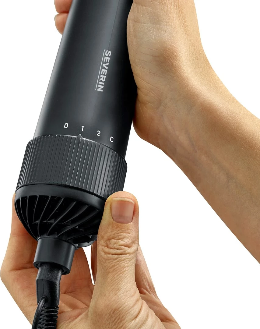 Električna krtača za oblikovanje las SEVERIN WL 0241, 1000 W, črna