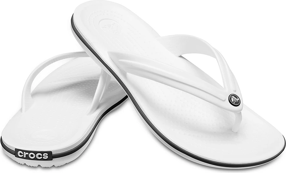 Natikače, unisex, bele Crocs Crocband Flip