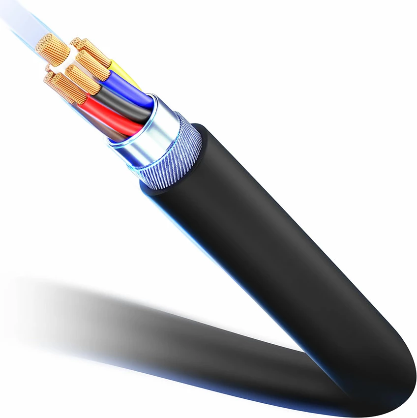 Kabel Thunderbolt USB4, 1 m, 240 W, USB-C na USB-C — Hyper 3mk, črn