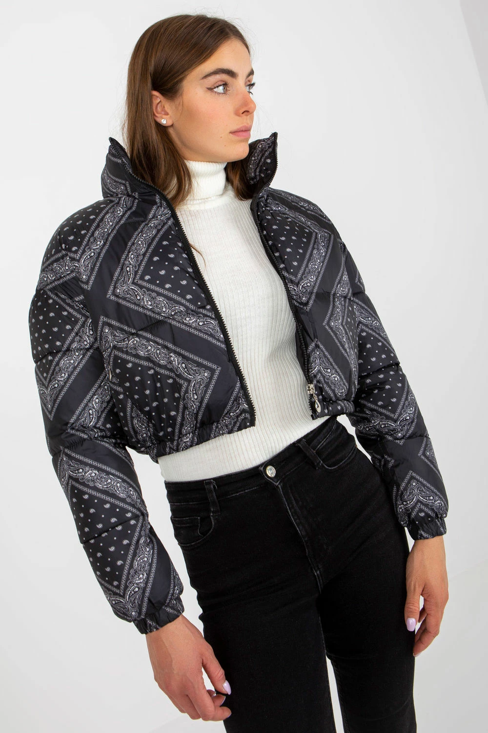 Jakna model 172612 NM, črna