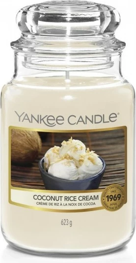 Aromatičen sveča Coconut Rice Cream, Yankee Candle, 623 g