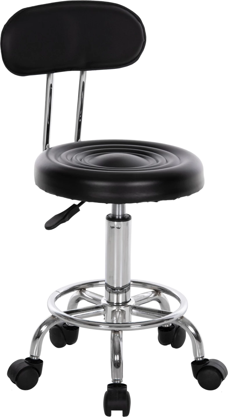 Sedež za pisarno ali oblikovalsko sobo IRIS FH211.01 Črna, set 2 kosov