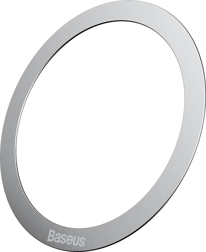 Magnetni obroč za MagSafe, 2 kosa, Baseus Halo Series, srebrn