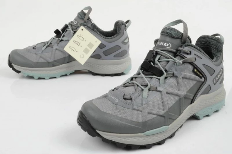 Trekking čevlji za ženske Aku, sivi