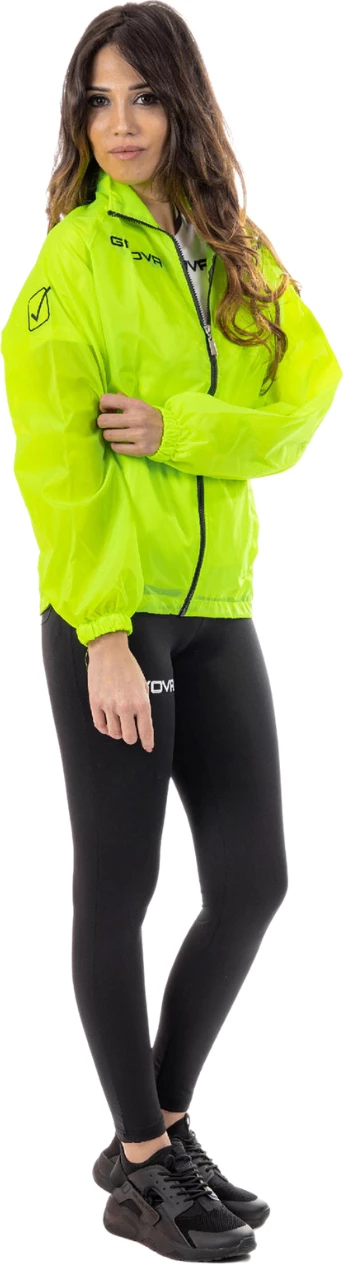 Dežna jakna Givova za moške, rumena