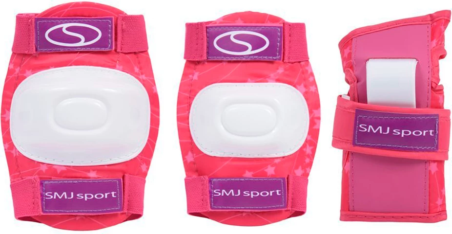 Zaščitni set za otroke SMJ, rožnat