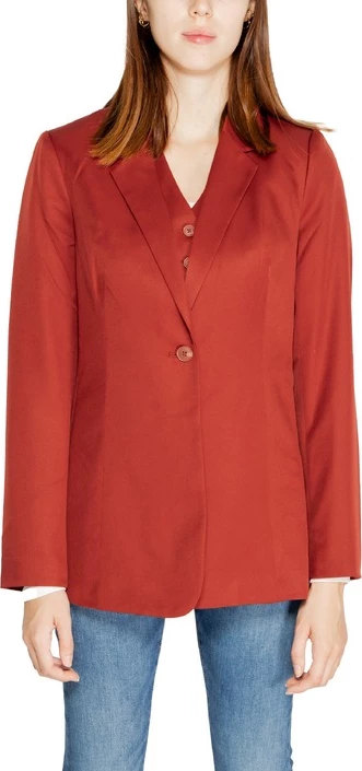 Elegantna jakna Vero Moda, ženska, rdeča