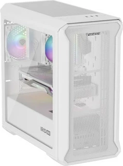 Računalniško ohišje Micro Tower, ARGB, bel, Natec Genesis IRID 503 ARGB LITE