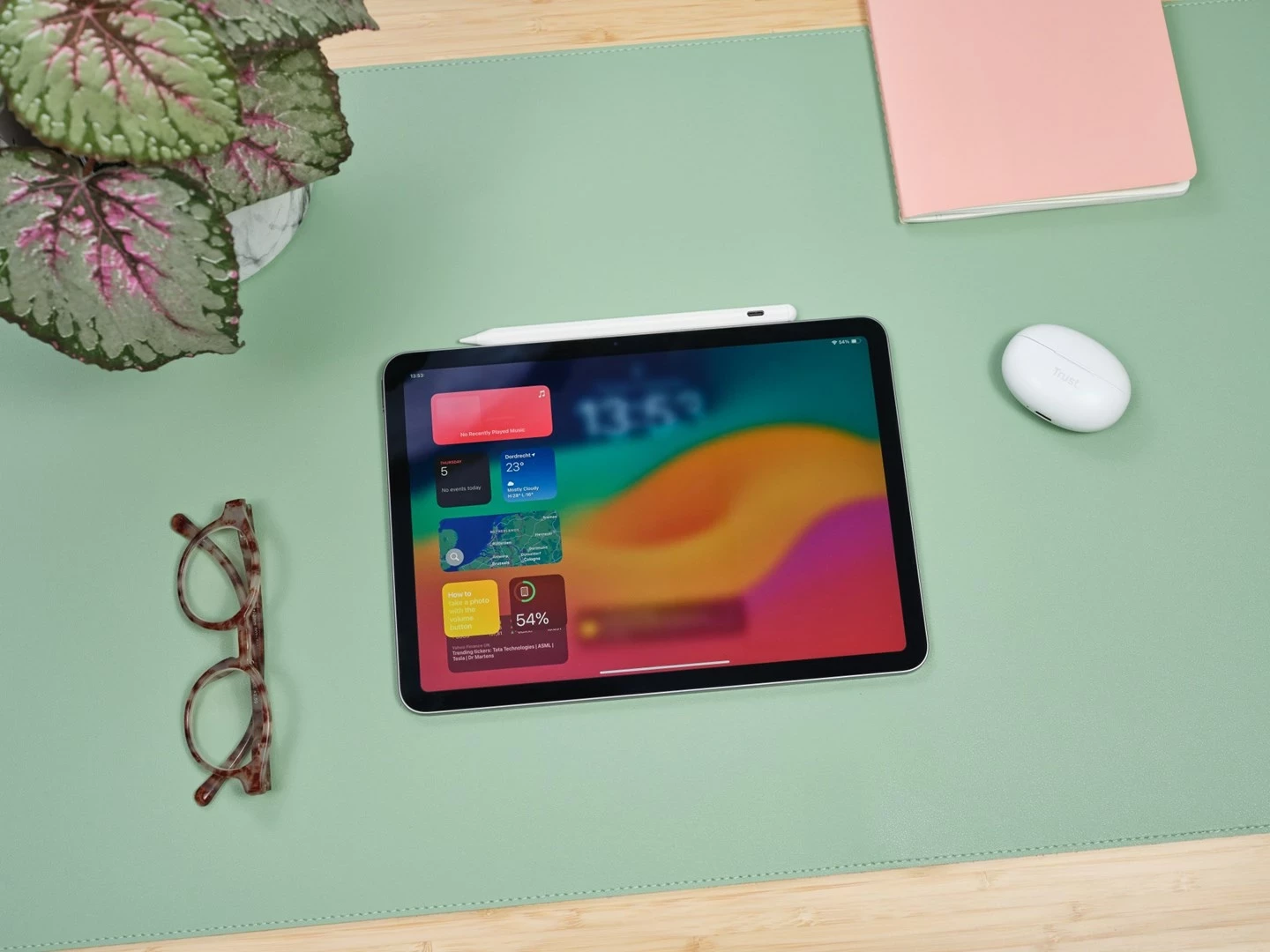 Svinčnik za zaslon Trust Kyna, 13 g, bel