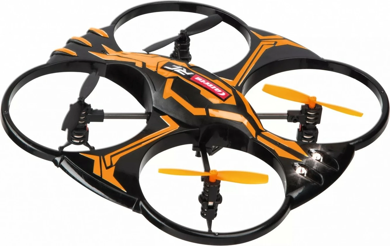 Dron Carrera X2 RC, 2,4 GHz, 17,6 cm, črn/oranžen
