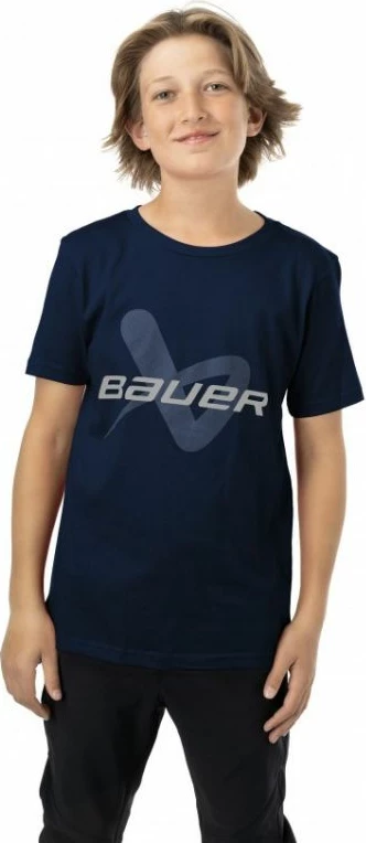 Majica za otroke Bauer, črna