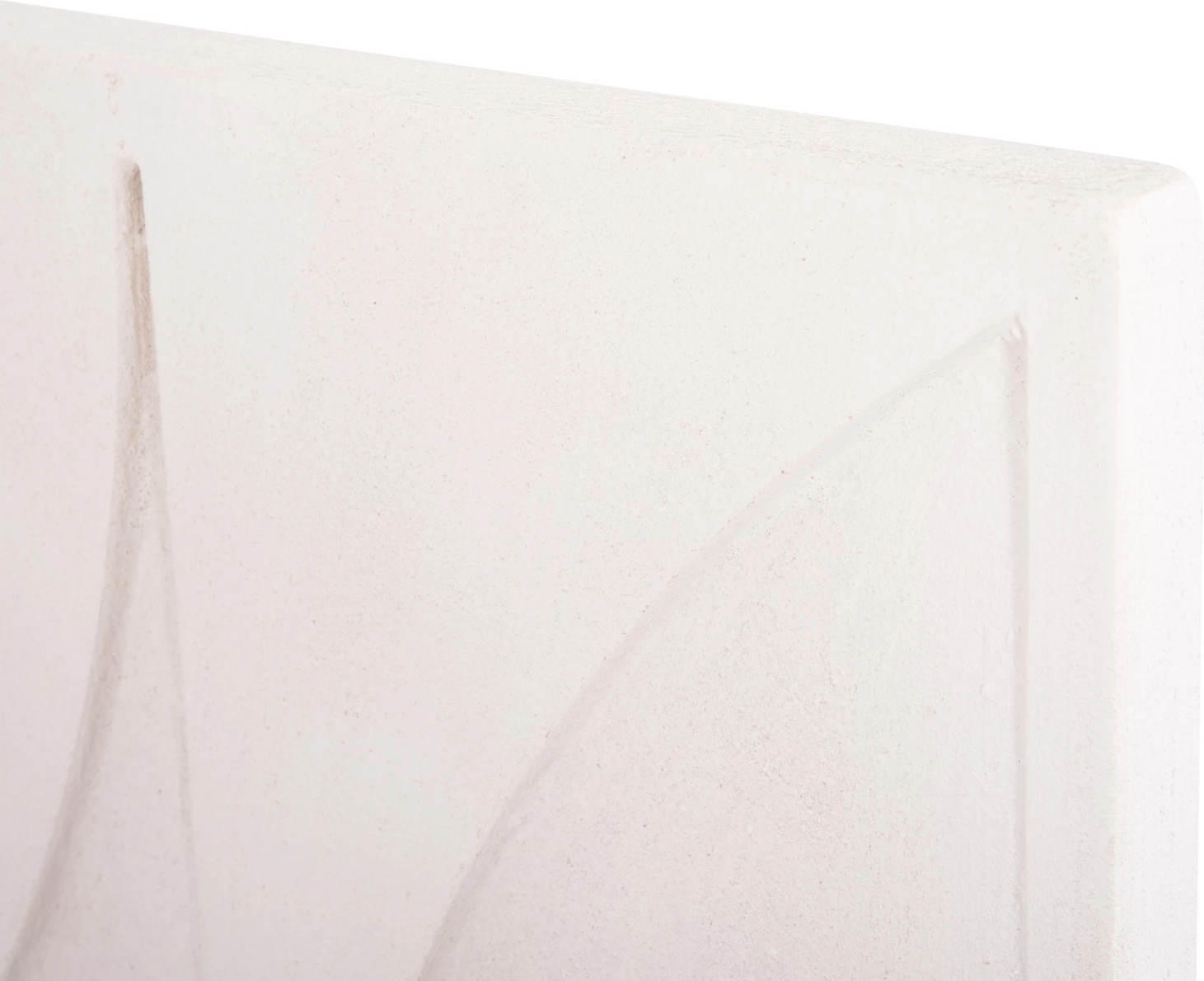 Stenski dekorativni panel kvadratne serije Santorini FH4507 MDF v barvi off-white 80x4(debelina)x80H cm