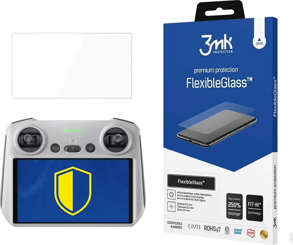Zaščitnik zaslona FlexibleGlass 3mk za DJI RC, prozoren