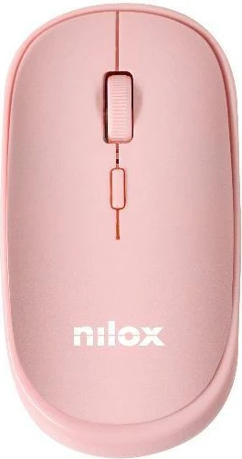 Brezžična miška Nilox, roza