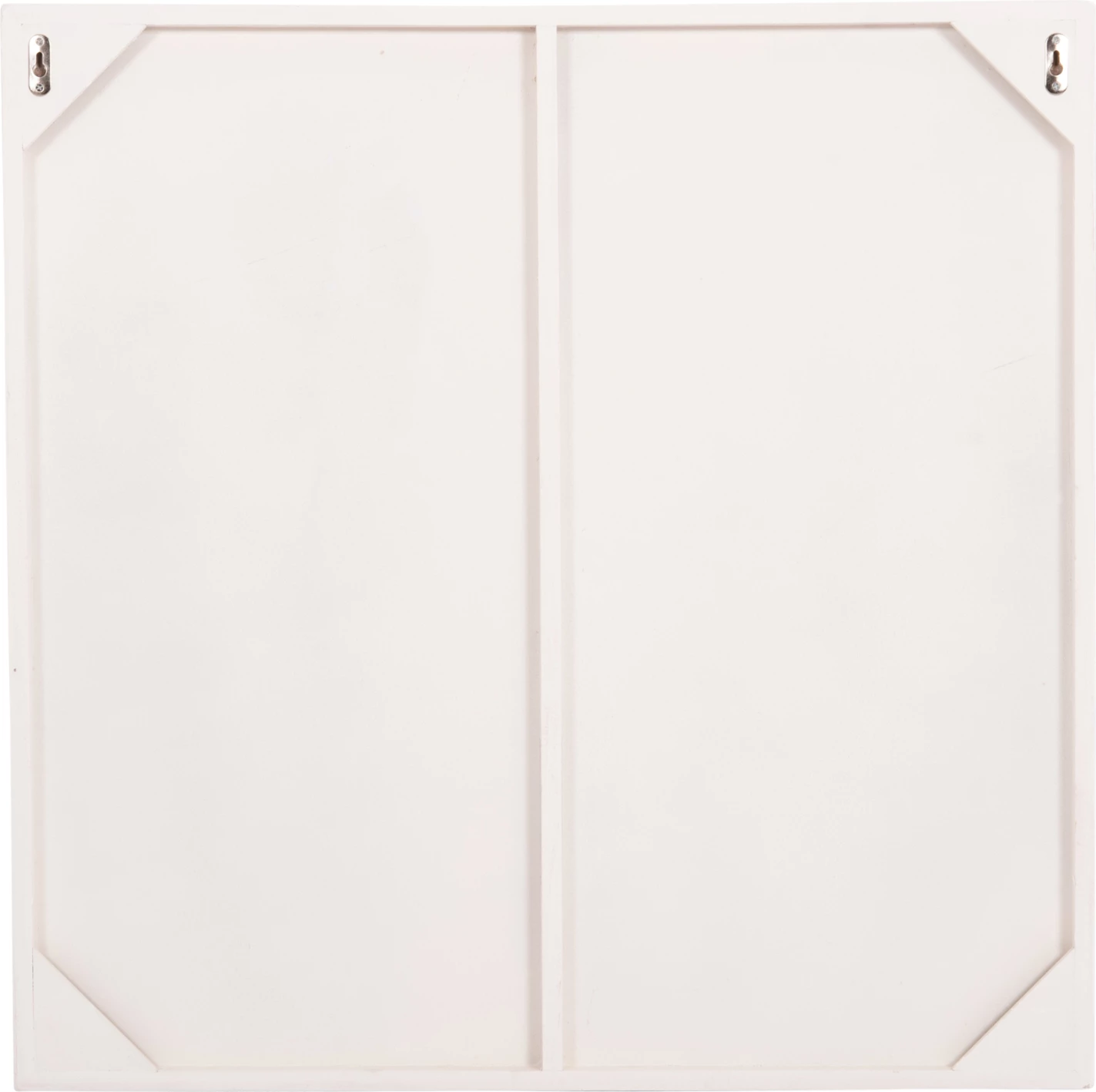 Stenski dekorativni panel kvadratne serije Santorini FH4507 MDF v barvi off-white 80x4(debelina)x80H cm