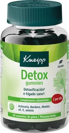Gumijasti bonboni za razstrupljanje, Kneipp, unisex, 60 kos