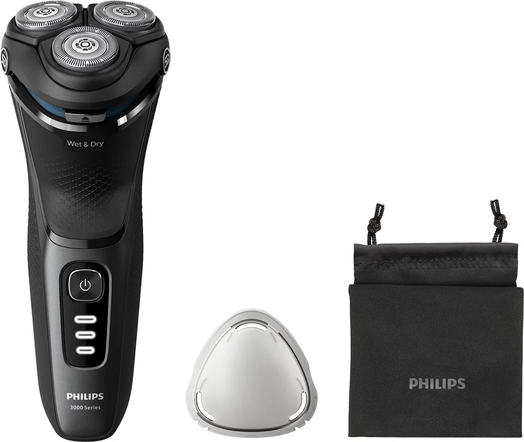 Makinica za britje Philips Shaver 3000 Series S3244/12, Wet & Dry, črna