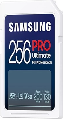 Kartica SD PRO Ultimate 256GB Samsung, SDXC, Class 10, UHS-I, bela Kartica SD PRO Ultimate 256GB Samsung, SDXC, Class 10, UHS-I, bela