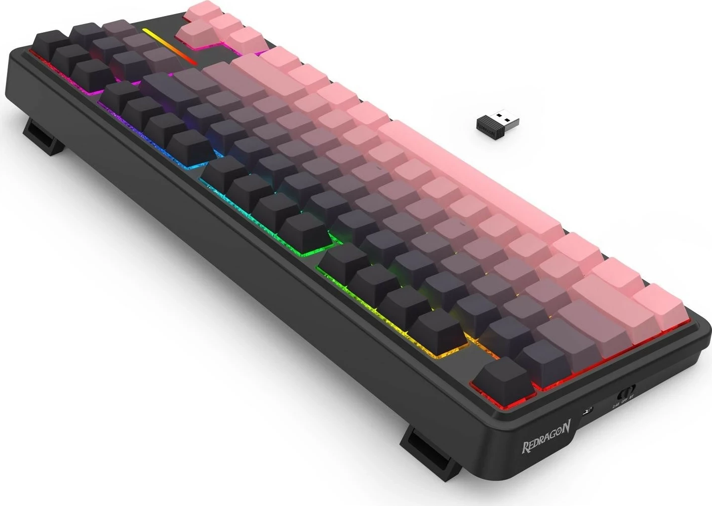 Mehanska RGB igralna tastatura Antonium PRO Redragon K728SP-RGB-PRO, črna
