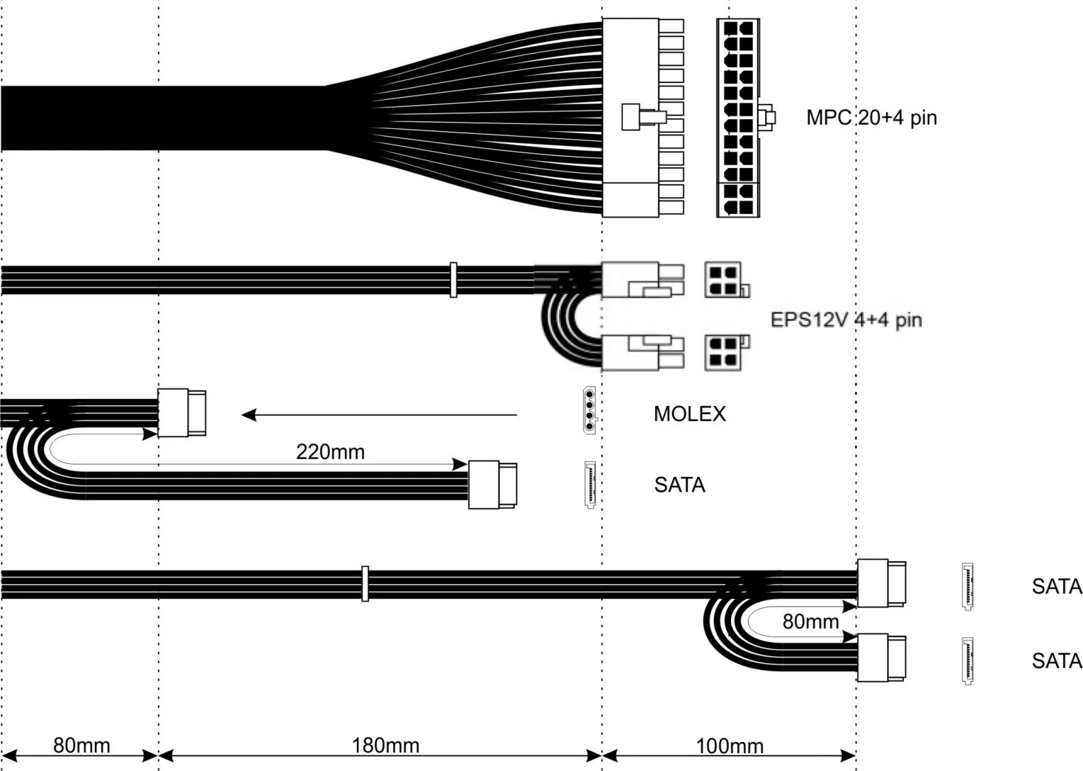 Ohišje za napajalnik za ITX AKYGA AK-I1-200, 200 W, srebrno