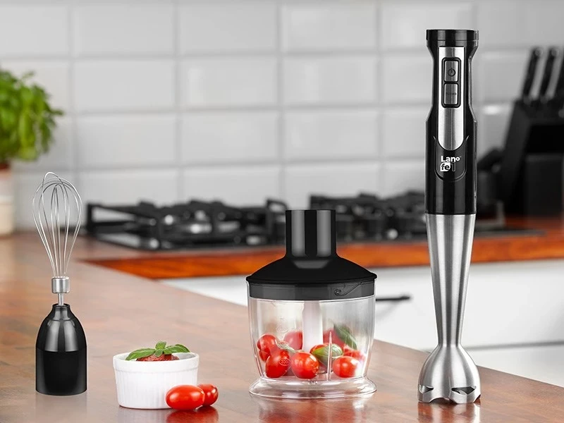 Zmogilen palični mešalnik, Lafe BRK-003A, 0,6 L, črno-srebrn