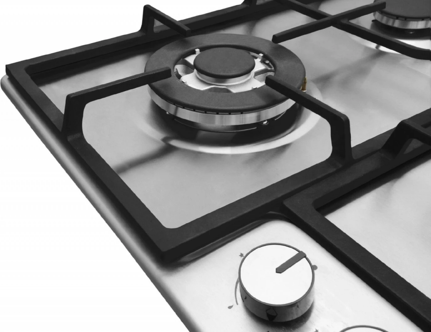 Plinski štedilnik, Amica PGD6101APR, 4 kuhališča, inox