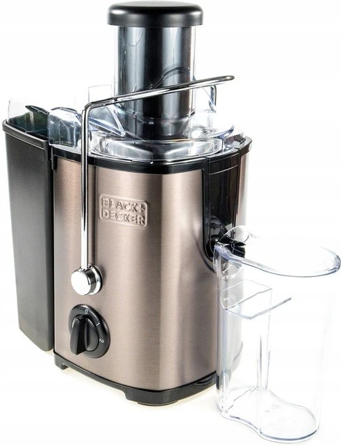 Sokovnik za sadje in zelenjavo Black+Decker BXJE600E, 600 W, črn