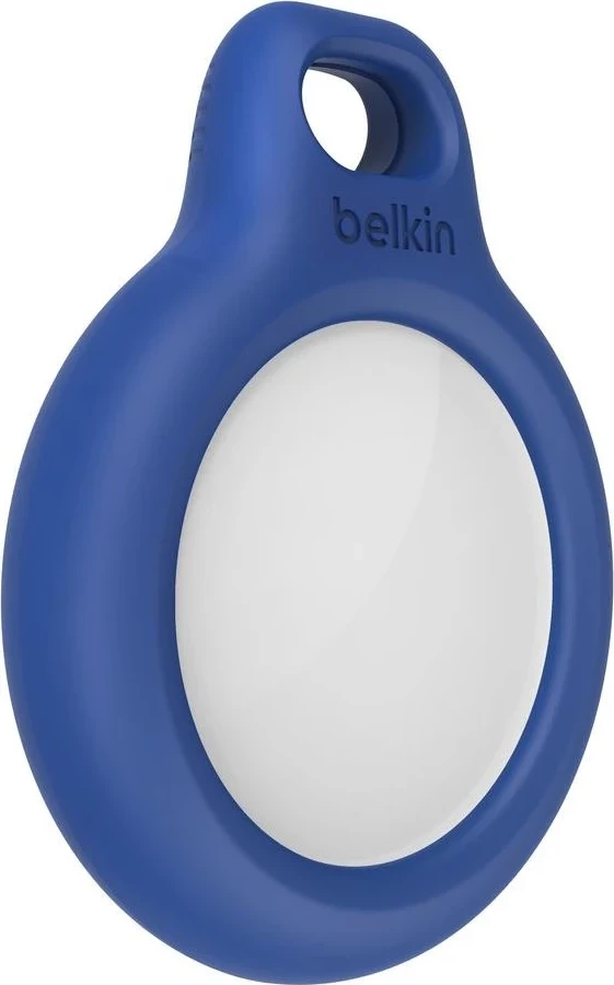 Malo etui za Apple AirTag z vrvico, Belkin, modra