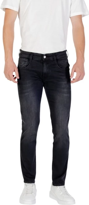 Jeans hlače Replay za moške, črne
