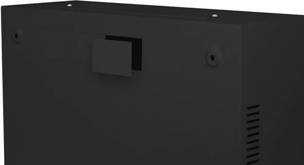 Stenska rack omara LANBERG 19 palcev 7U (4U+3U) 540x200, črna