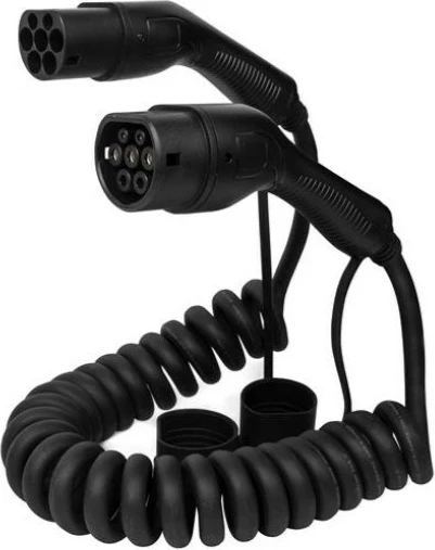 Kabel za polnjenje, 5 m, črn DEFENZO Spiro AC22