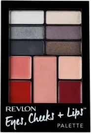 Paleta ličil Eyes Cheeks Lips 200 Seductive Smokies, Revlon, unisex