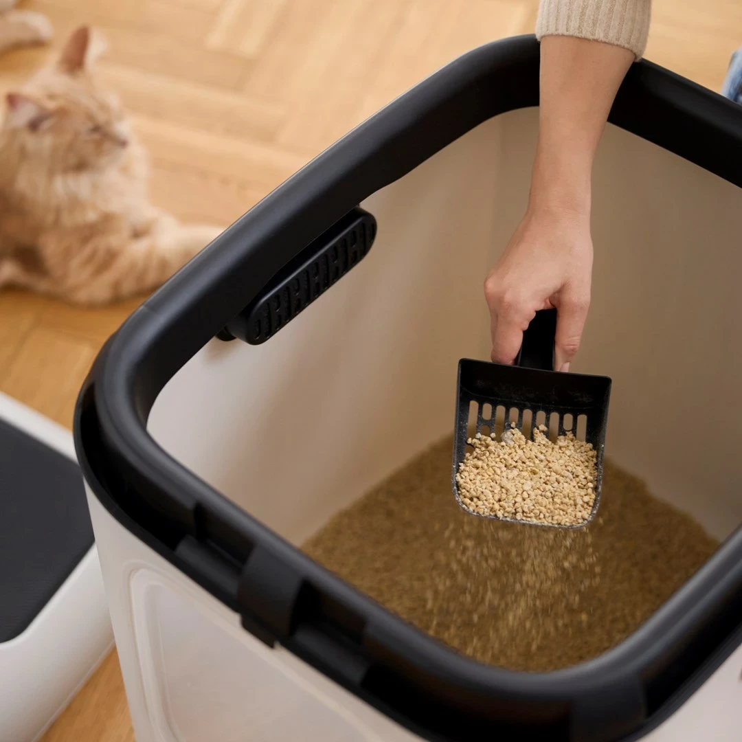 Kanta za mačje iztrebke Rotho Biala XL, bela