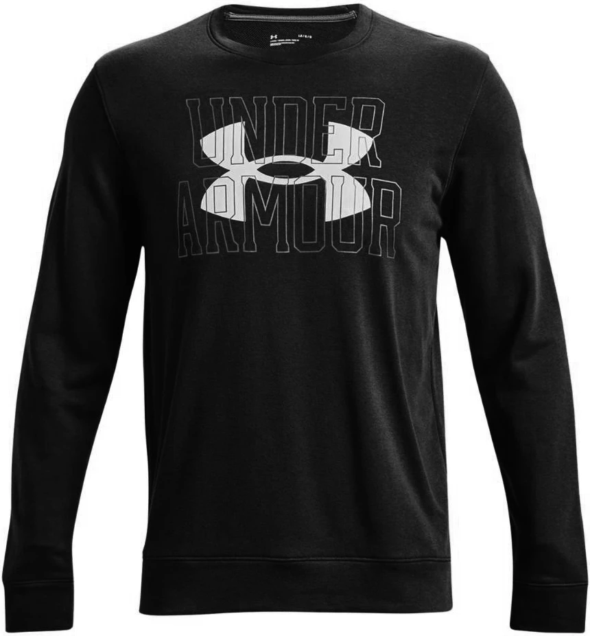 Duks, Under Armour UA Rival Terry Logo Crew, črn