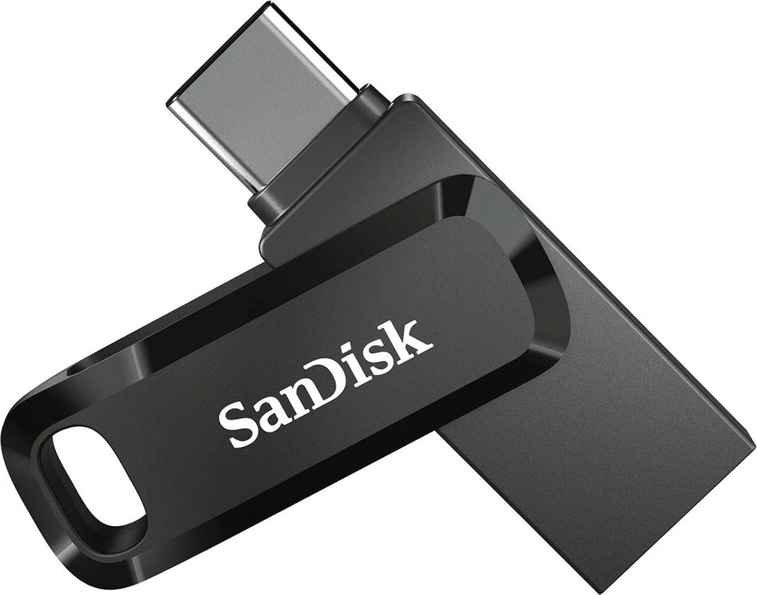 USB ključ SanDisk Ultra Dual Drive Go, 256 GB, USB Type-A / USB Type-C, 3.2 Gen 1, 150 MB/s, črn USB ključ SanDisk Ultra Dual Drive Go, 256 GB, USB Type-A / USB Type-C, 3.2 Gen 1, 150 MB/s, črn