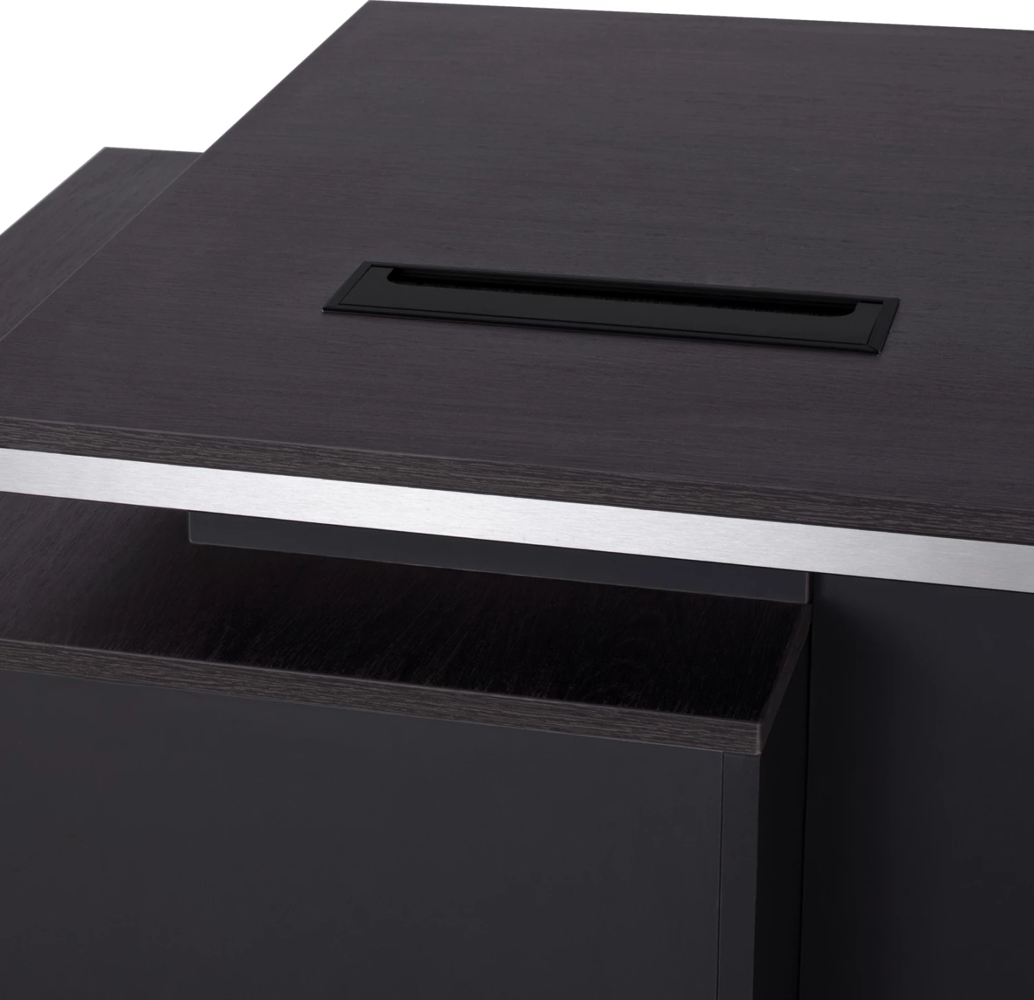 Profesionalna pisarna z desno omarico Rosewood FH2087R 160x80x76cm