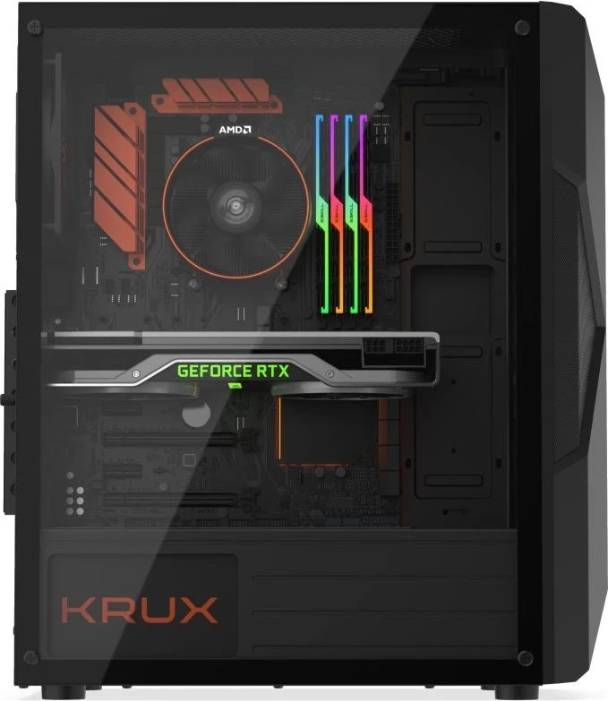 Kucelja računalnika Krux Astral, črna