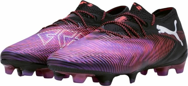 Nogometni čevlji za moške, črni Puma Future 8 Ultimate Low FG