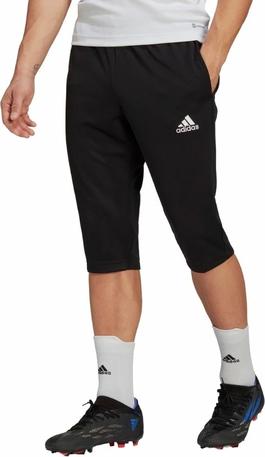 Športne 3/4 hlače za moške adidas, črne