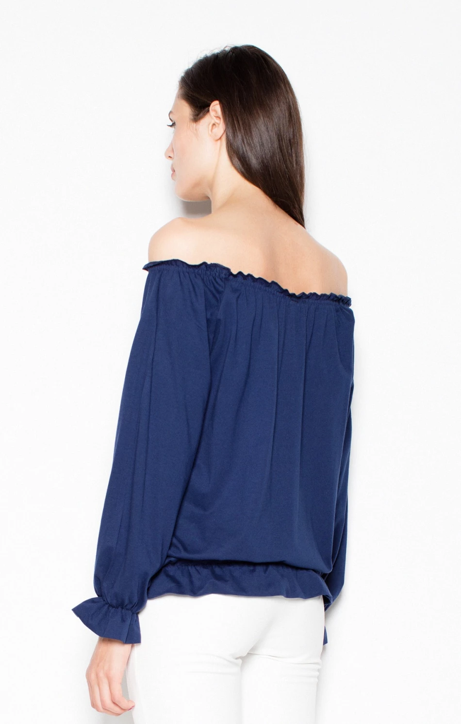 Bluza Venaton 77498, temno modra