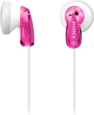 In-ear slušalke SONY MDR-E9LPP, 1,2 m, rožnato prozorne