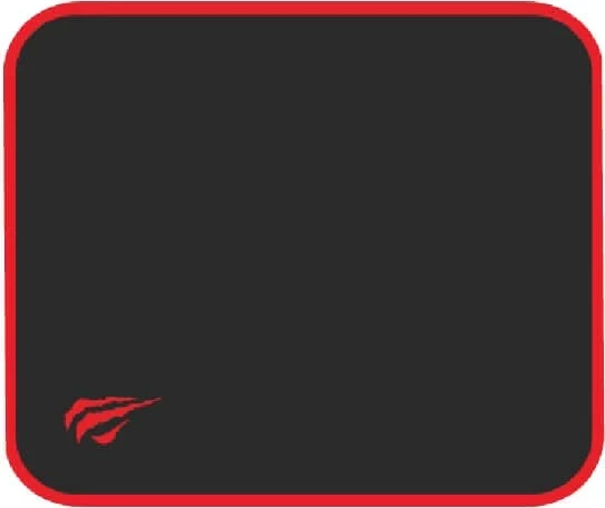 Mauspad za igre Havit HV-MP839, črn z rdečimi robovi